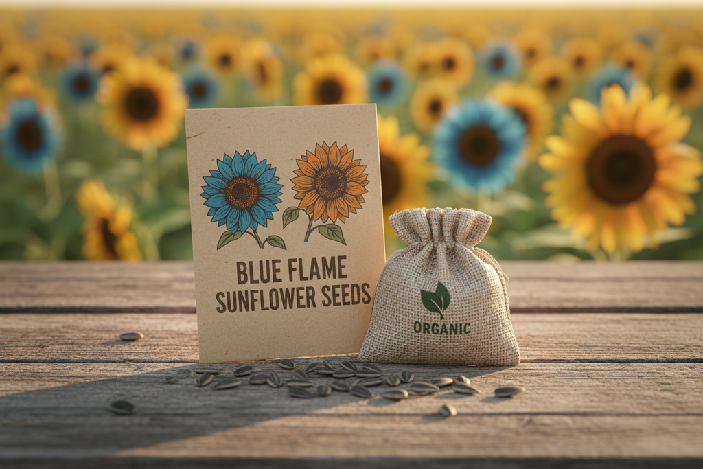 Blue Flame Sunflower Seeds